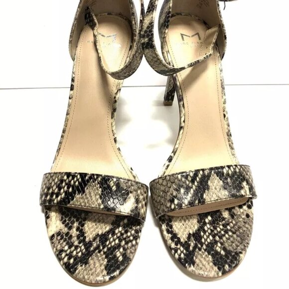 Marc Fisher | Shoes | Marc Fisher Womens Kora Orange Ankle  Marc Fisher Womens Kora Strappy High Heels Size 9M